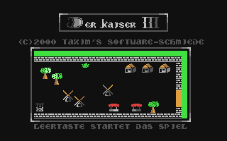 C64 GameBase Kaiser_III,_Der_[Preview] [Taxim's_Software-Schmiede] 2000